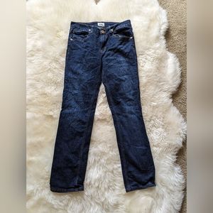 Boys Hudson dark blue straight jeans slim 16